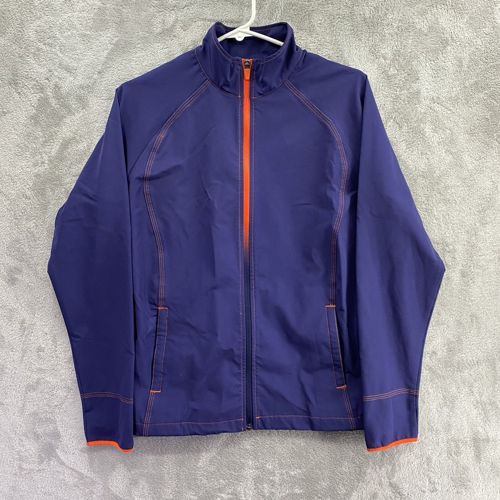Slazenger Women's Purple Golf Jacket S Lightweight Full Zip